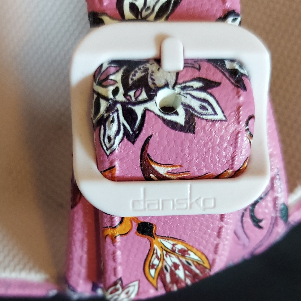 Pink Floral Slide Sandals - Picture 12 of 12